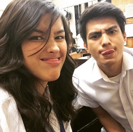 anjo damiles with liza soberano for forevermore
