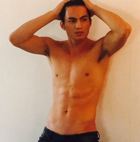 anjo damiles without shirt topless naked