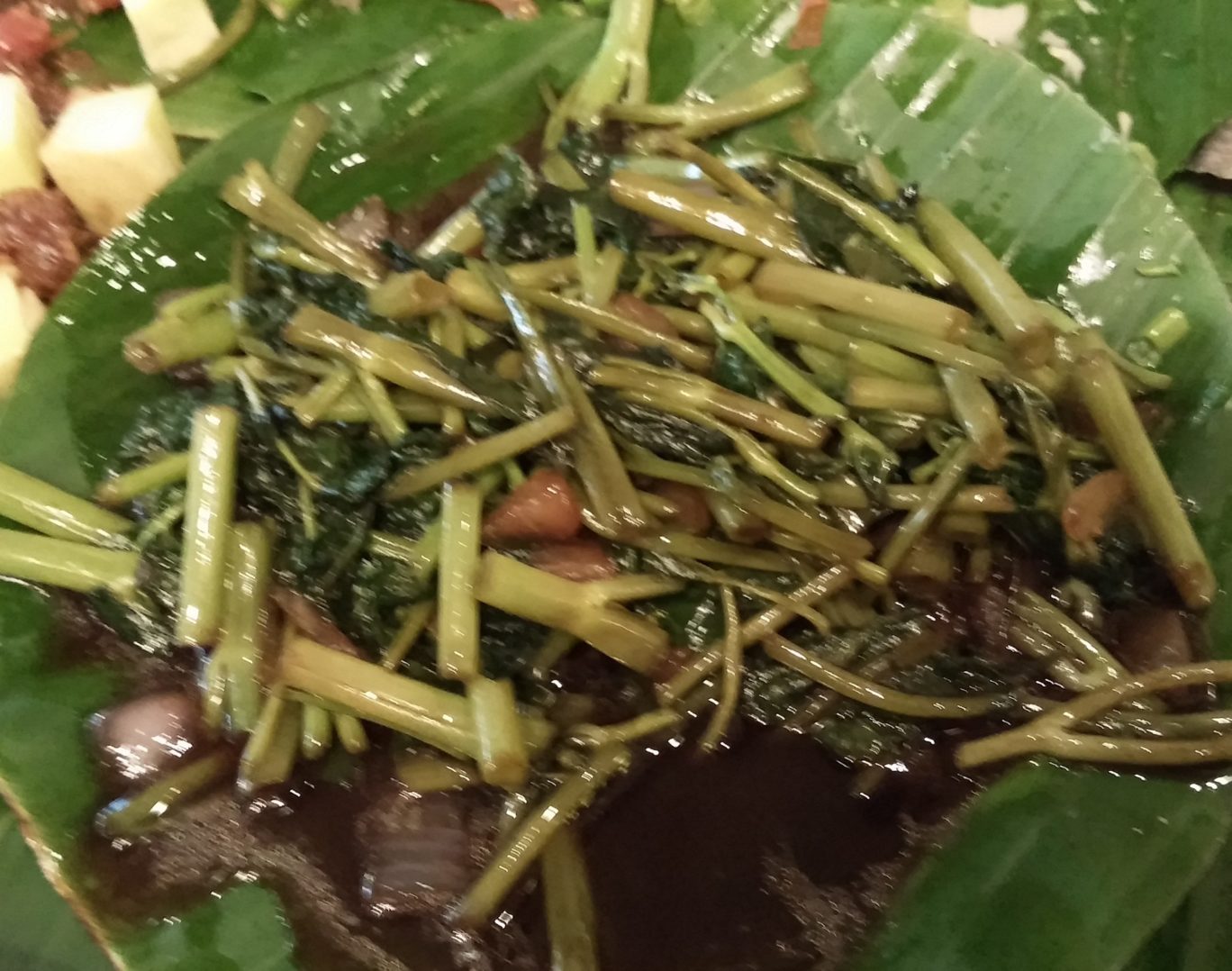 Gerry's Jeepney Adobong Kangkong