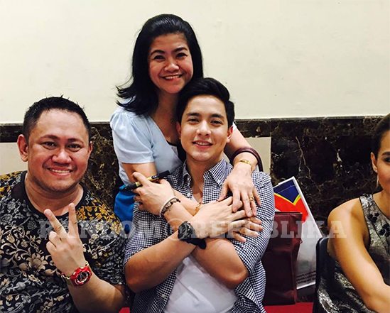 Alden Richards Accidental Reunion High School teacher in Dubai Ms. Grace Lopez Regondola UIPS United International Private School Kapusong Pinoy Dubai Concert AlDub 1