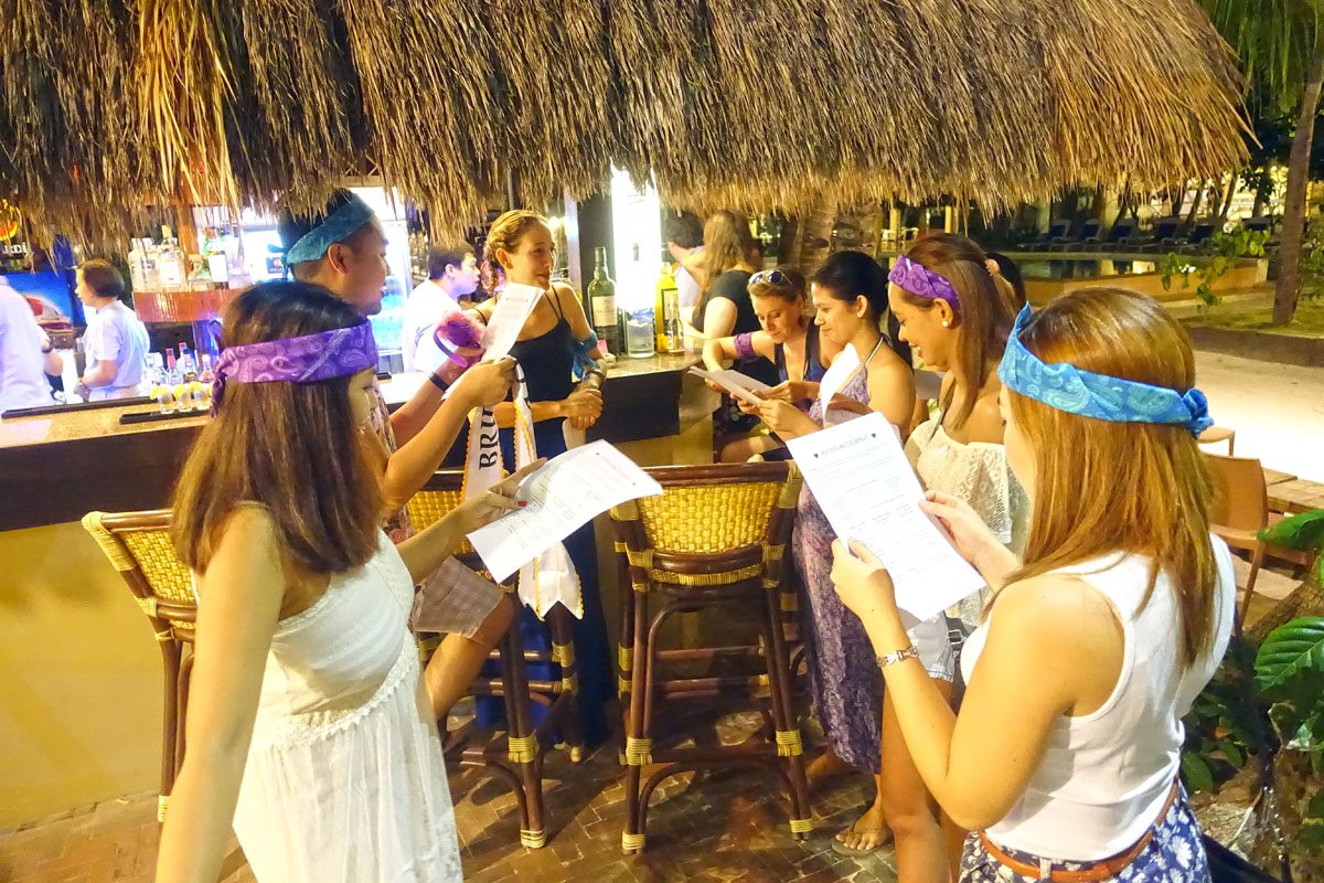 pub crawl bridal shower in boracay