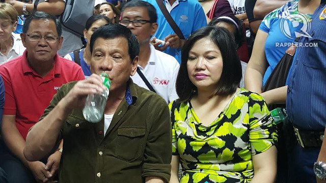 rody duterte and common-law wife honeylet avancena