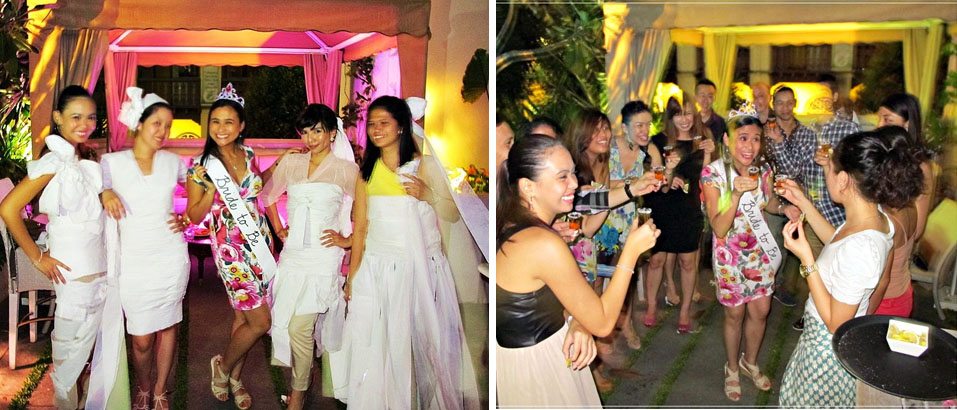 rooftop bachelorette party in sultan hotel singapore