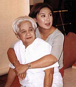 sharon cuneta and yaya luring