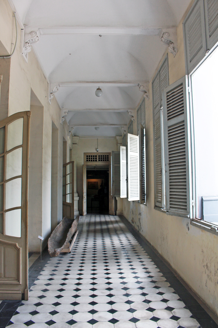 national museum ho chi minh city hallways
