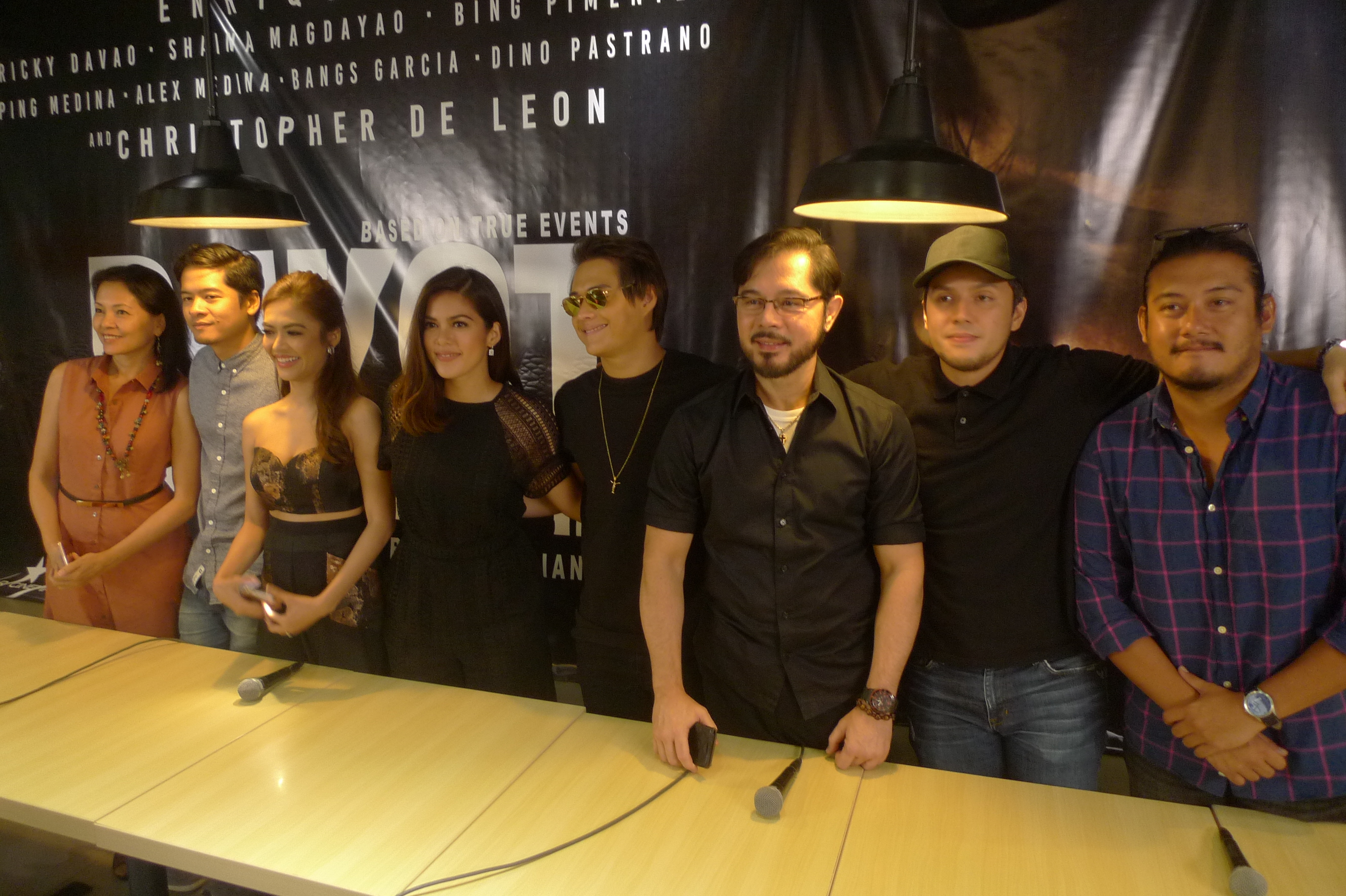 Dukot Enrique Gil Paul Soriano Film Based on a True story Alex Medina Ping Medina Bangs Garcia Shaina Magdayao Christopher De leon 33