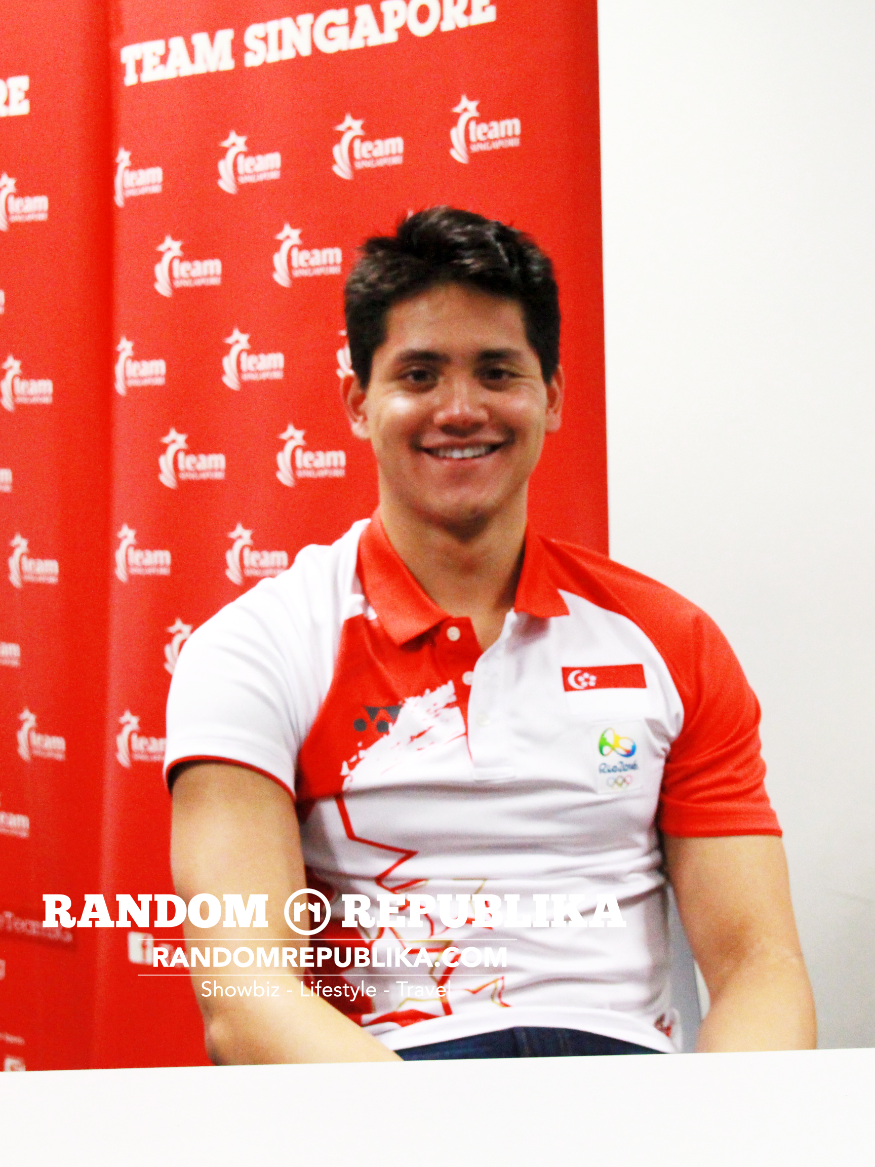 joseph schooling olympic gold medalist swimming singapore press conference kallang auditorium