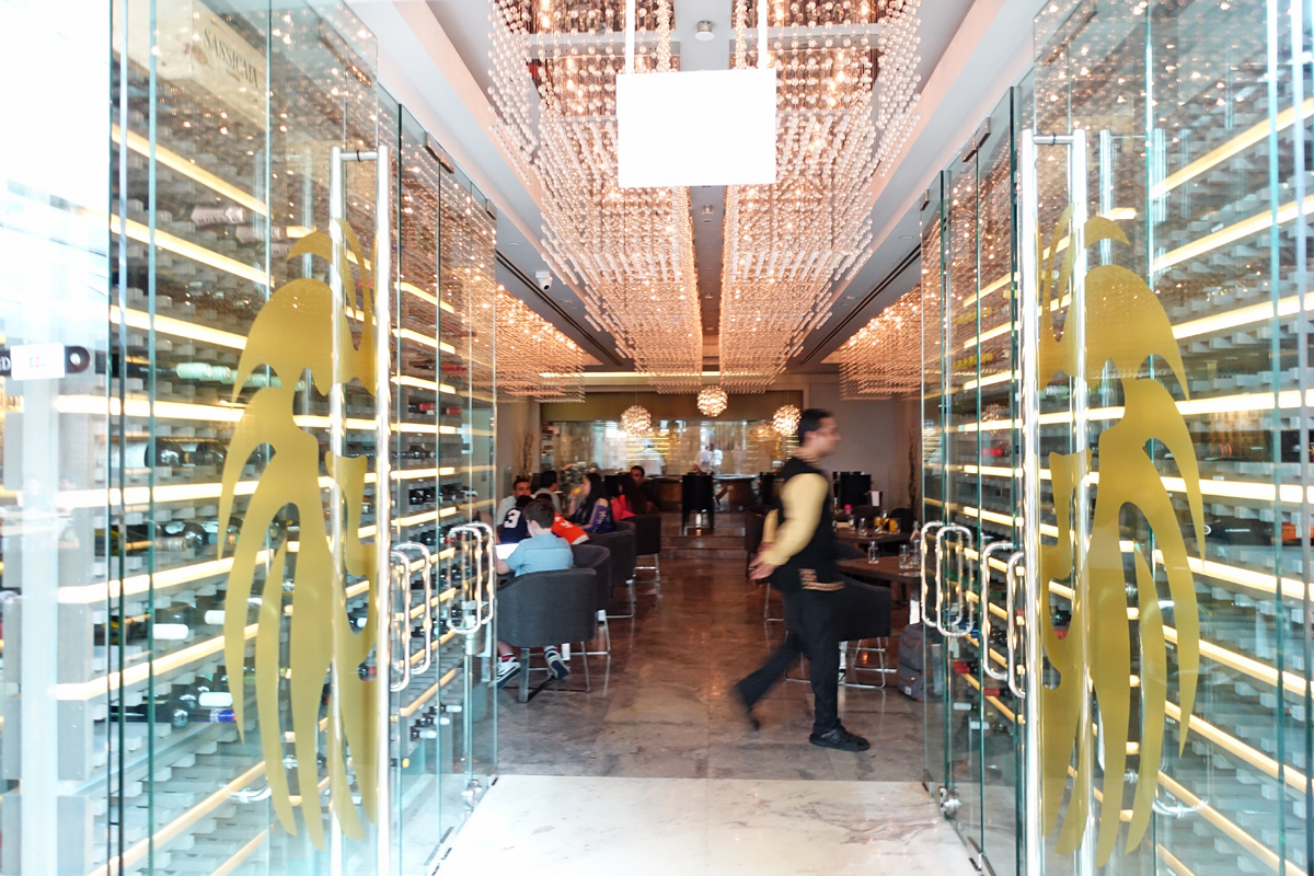 punjab grill indian restaurant interiors marina bay sands chef bar lunch