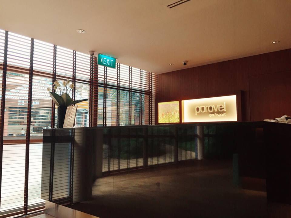 purovel spa swissotel merchant court singapore clark quay massage lobby