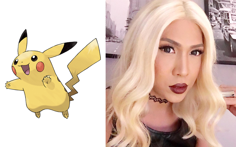 vice ganda pikachu pokemon go