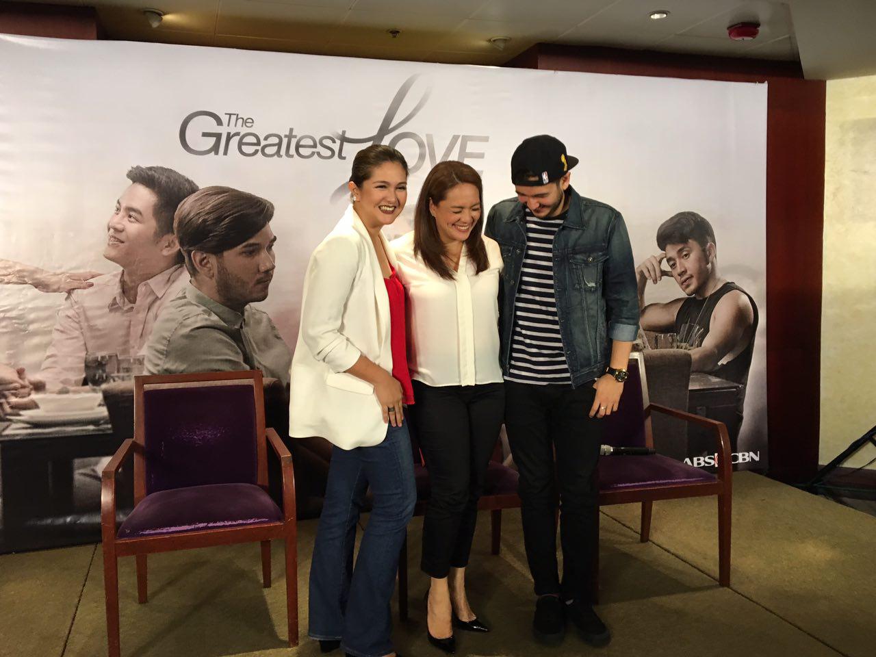 The Greatest Love Stars Sylvia Sanchez Dimples Romana Matt Evans Blogcon kapamilya gold after Doble kara 2