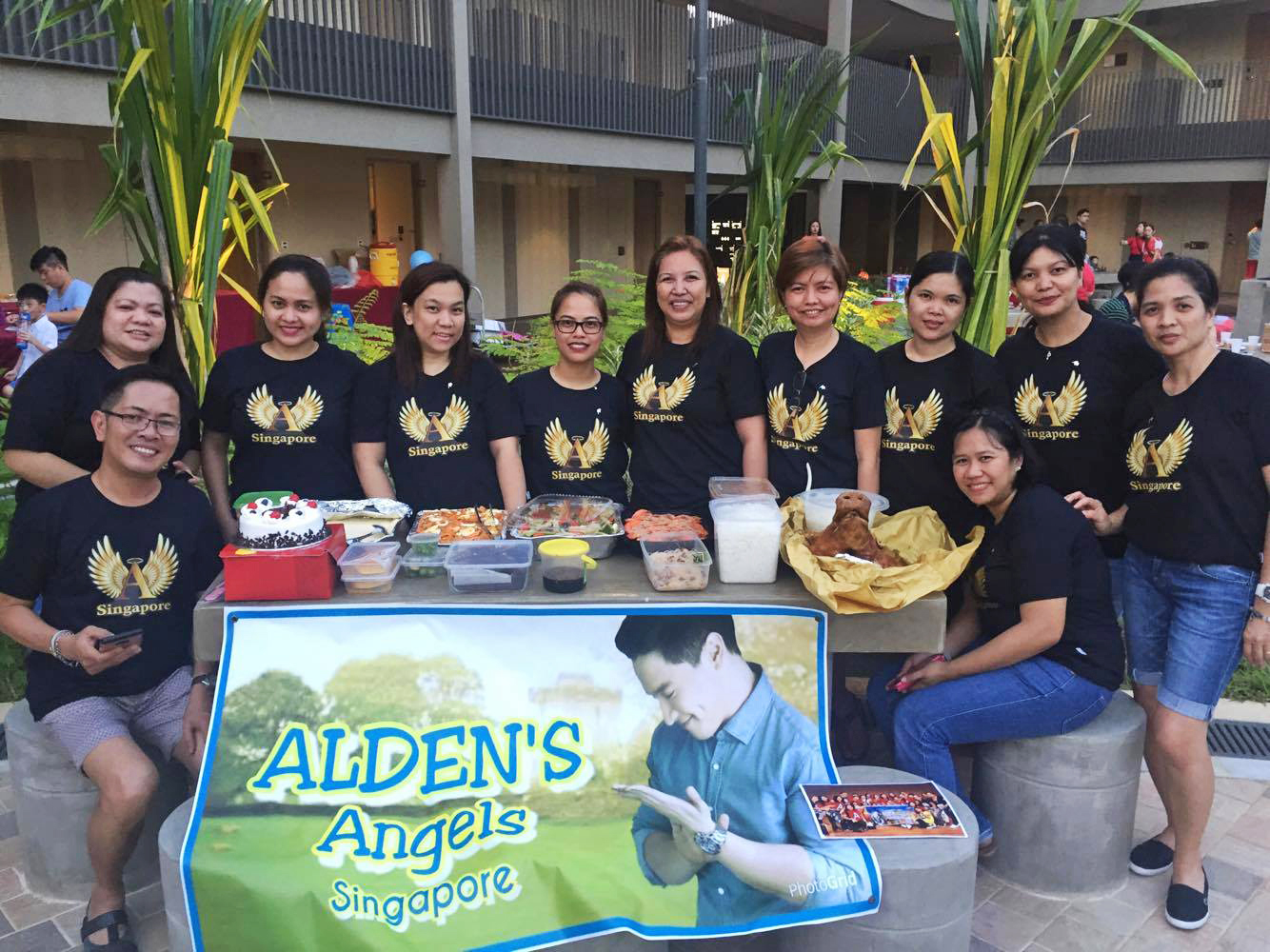 alden's angels singapore fans group of alden richards in singapore picnic