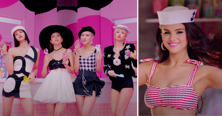 Blackpink Selena Gomez Ice Cream Music Video