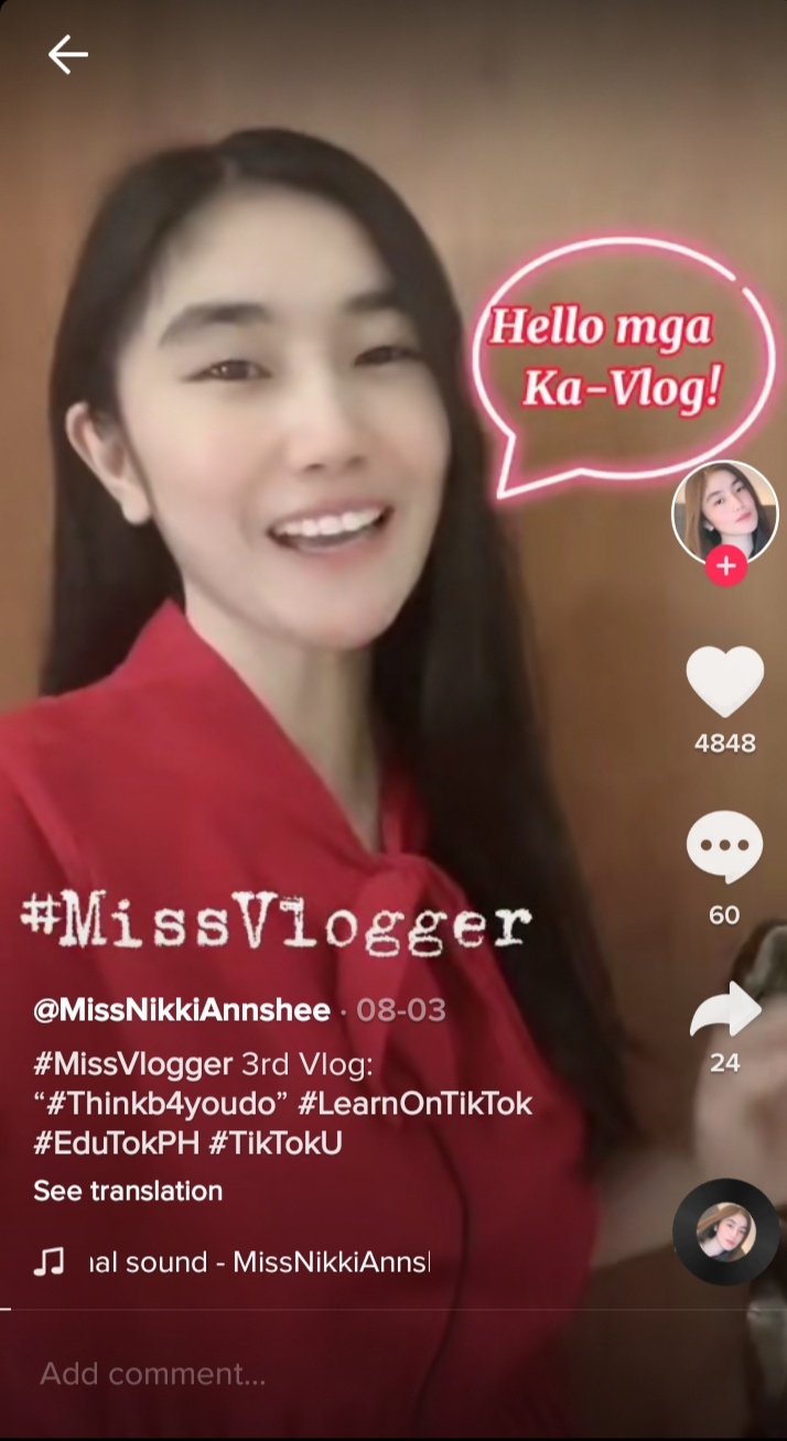 MissNikkiAnnshee Tiktok screenshot