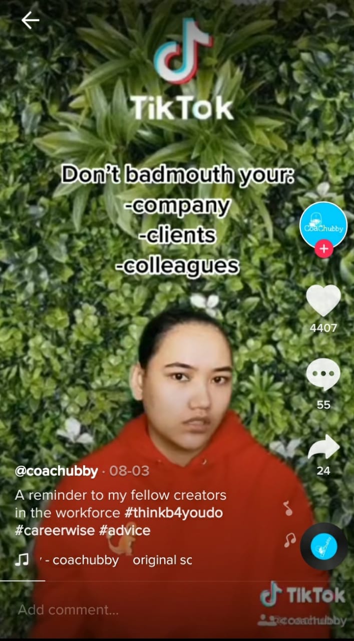 Coach Chubby TikTok